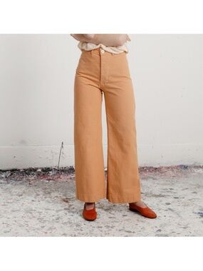 Jesse Kamm Sailor Pant in Skin Tone 6 Peach